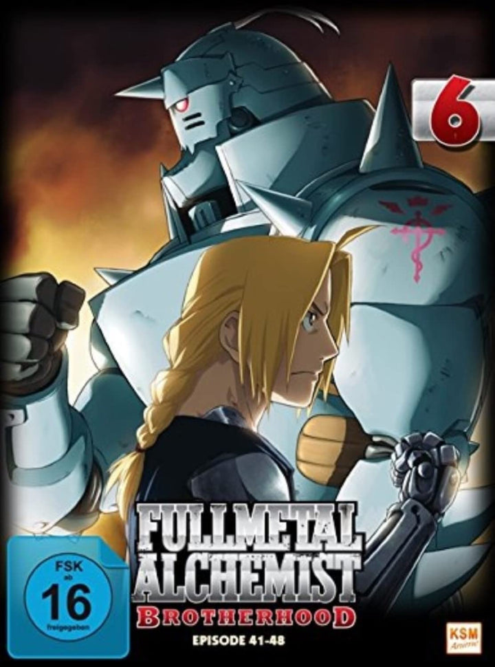 Fullmetal Alchemist: Brotherhood - Volume 6 (Digipack im Schuber mit Hochprägung und Glanzfolie) (2