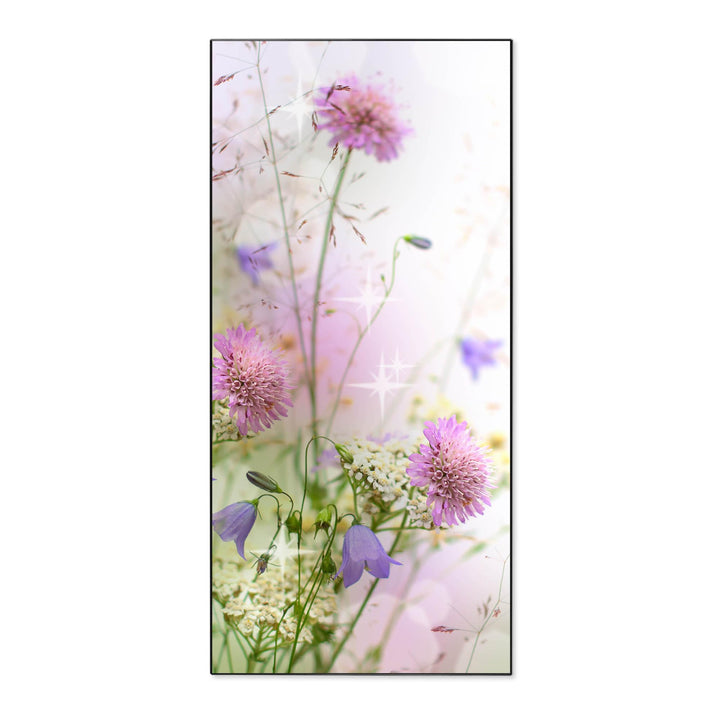 banjado® Magnettafel 37 x 78cm / Magnetwand aus Metall/Magnetpinnwand als Memoboard/Pinnwand Magnett