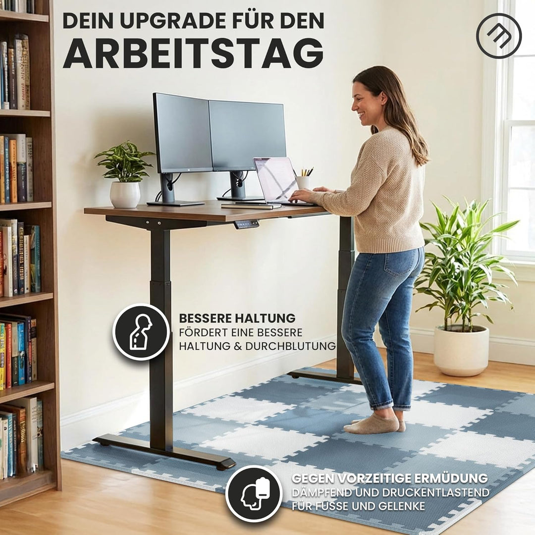 Schutzmatten Bodenschutzmatte Set Sportmatte Gymnastikmatte Puzzlematte: Puzzle Sportgeräte Matte Fi