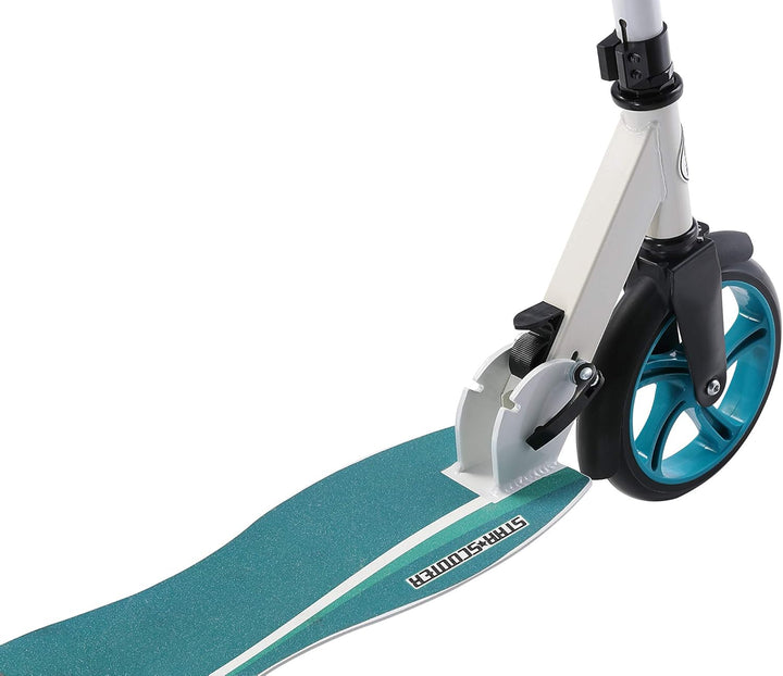 STAR SCOOTER Aluminium Kick Scooter Kinder Tret Roller für Jungen und Mädchen ab 7 Jahre | Big 205mm