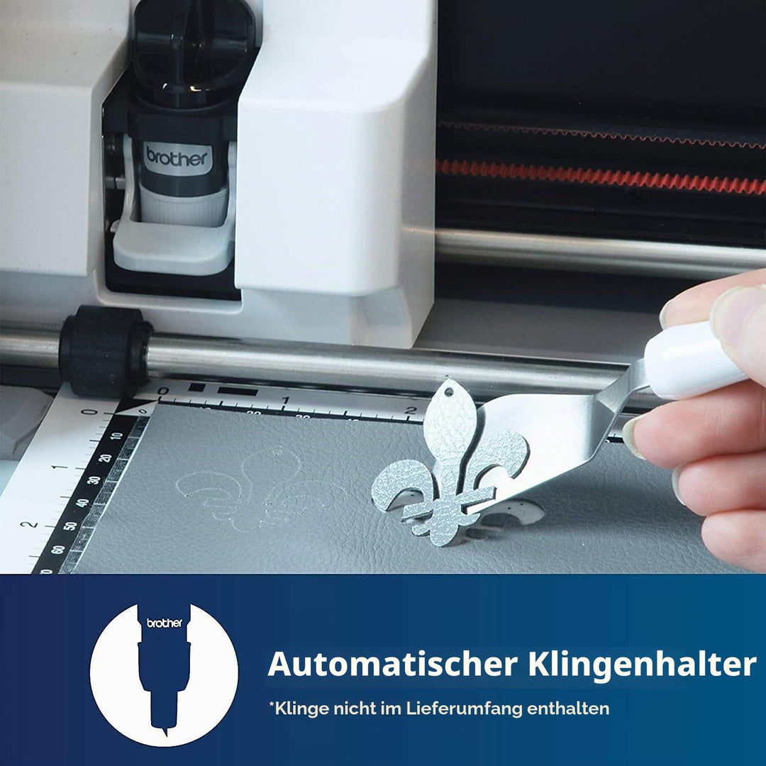 Brother ScanNCut DX Auto Blade Holder CADXHLD1, Replacement Accessory, Use with Materials Including