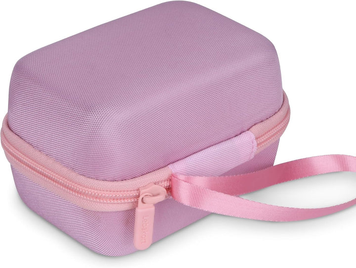 Hart Reise Schutz Hülle Etui Tasche für JBL Go 4 / JBL GO 3 Tragbaren Bluetooth-Lautsprecher (Rosa),