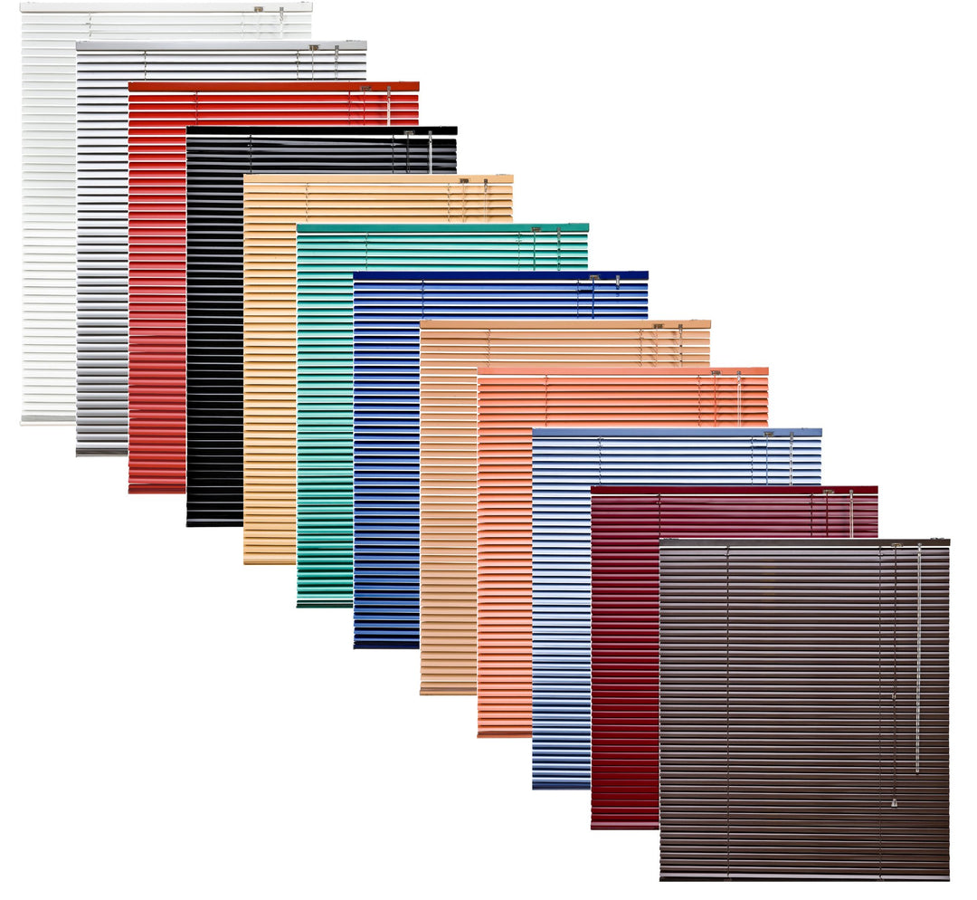 Garduna ALU Jalousie # Bordeaux 120 x 160cm # - viele Farben & Grössen 120x160cm Bordeaux, 120x160cm