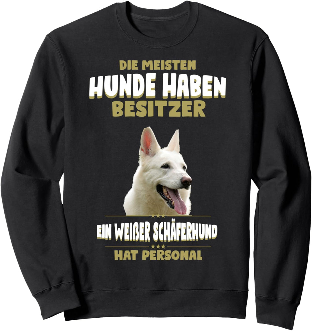 Weisser Schäferhund - Weisser Schäferhund Hund Sweatshirt