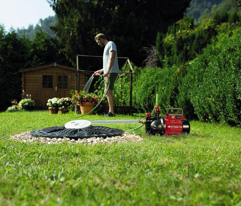 Einhell Gartenpumpe GC-GP 6040 ECO (600 W, max. 3.6 bar, 4000 L/h Fördermenge, Wasserfüllanzeige, kl