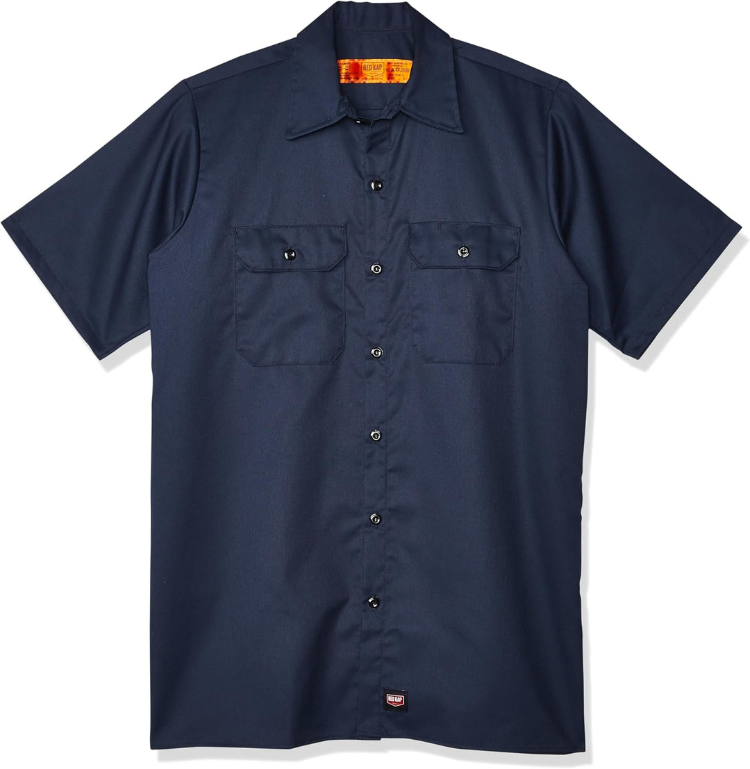 Red Kap Herren-Arbeitshemd XL Navy, XL Navy