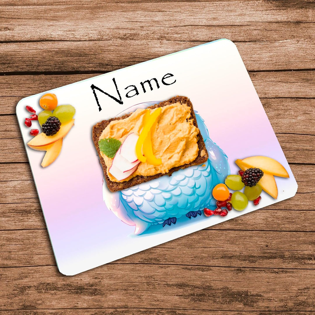 Vesperbrettchen mit Name/Frühstücksbrettchen Brotzeitbrettchen Schneidebrettchen mit Motiv und Perso