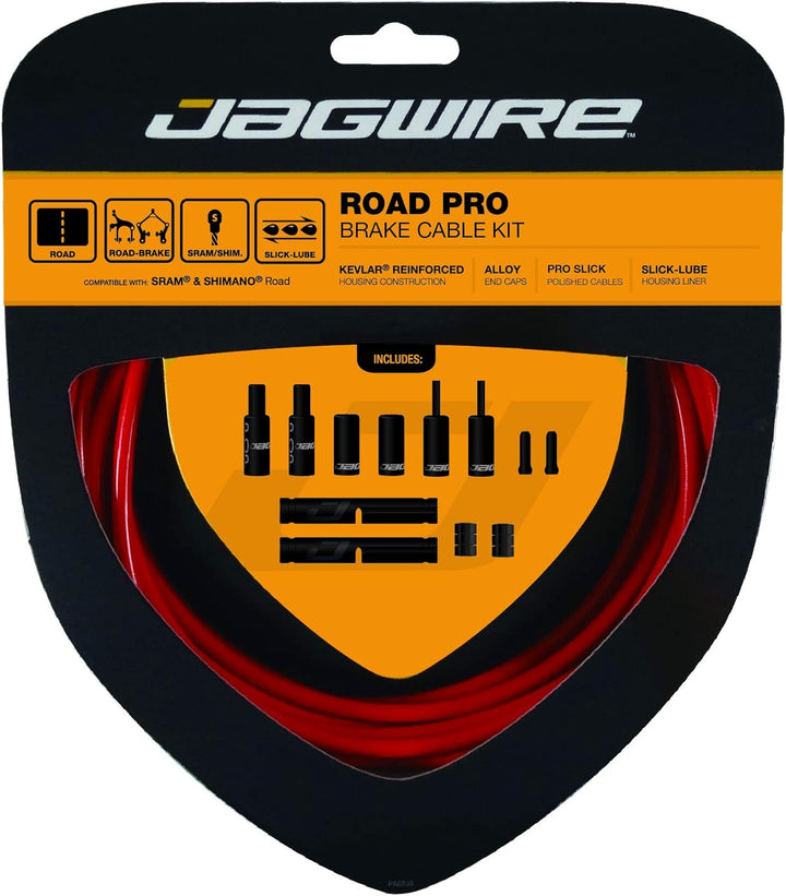 Jagwire Bremszugset Road Pro Rot, Rot