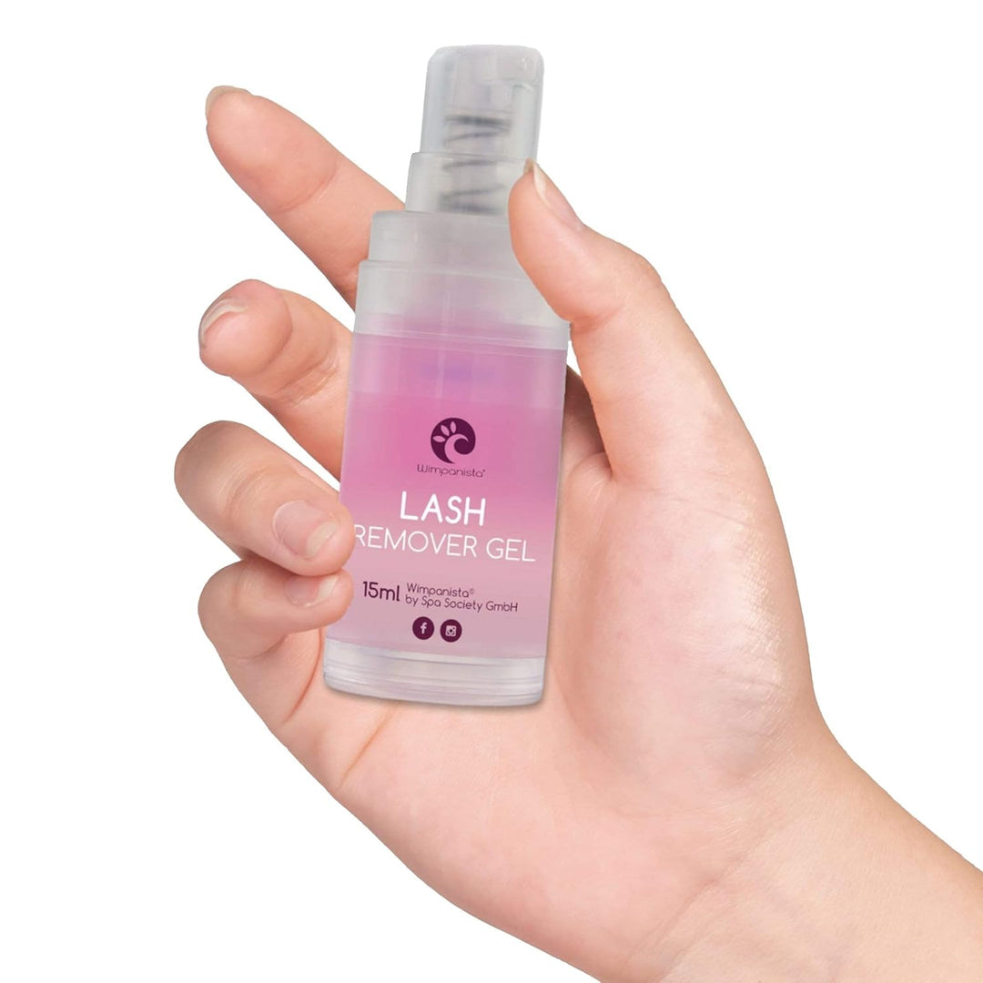 Wimpanista® Lash Remover Gel für die Wimpernverlängerung. Entferner von Einzelwimpern und Wimpernkle