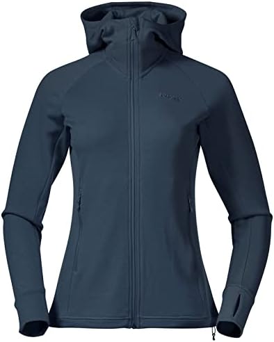 Bergans Ulstein Wool Hood W Jacket XS Orion Blue, XS Orion Blue