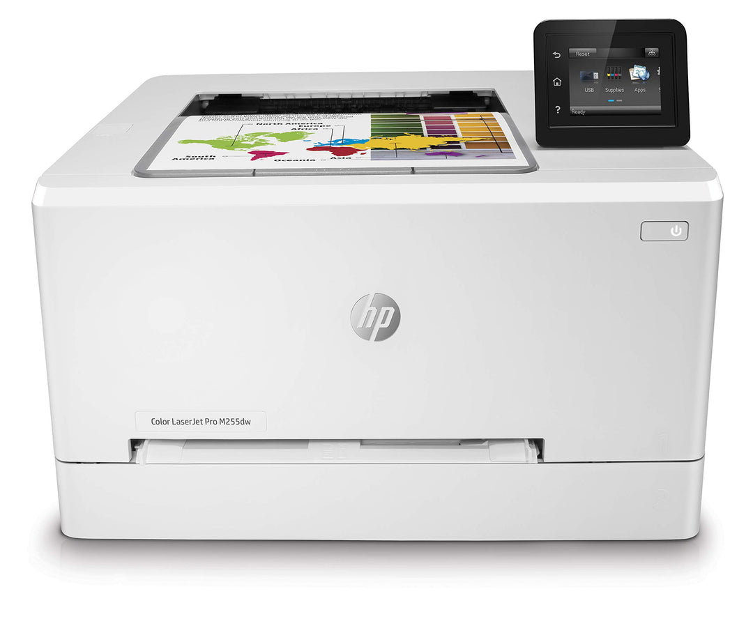 HP Color LaserJet Pro M255dw Farblaserdrucker (Laserdrucker, WLAN, LAN, Duplex, Airprint) weiss Dupl