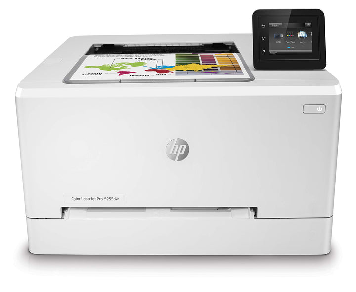 HP Color LaserJet Pro M255dw Farblaserdrucker (Laserdrucker, WLAN, LAN, Duplex, Airprint) weiss Dupl
