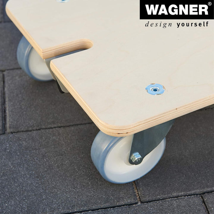 Wagner Transporthilfe MM 1333 I 74-101 x 37 x 14,5 cm - Tragkraft 200 kg - für unterschiedlich gross