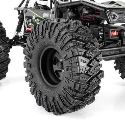 INJORA 1.9 Schlamm Reifen Sat Offset -8.9mm Beadlock Felge für 1/10 RC Crawler Auto Axial SCX10 9004