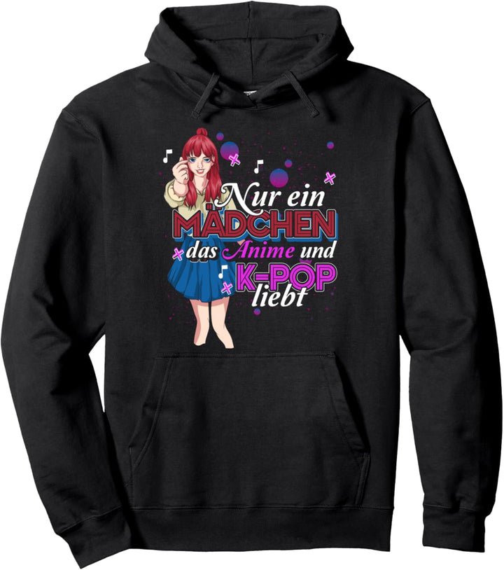 Koreanische Musik Japanischer Manga Otaku Anime Kpop Mädchen Pullover Hoodie