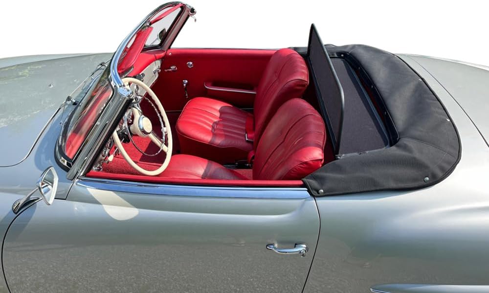 Aperta Windschott passend für Mercedes-Benz SL-Klasse W121 100% Passgenau OEM Qualität Schwarz Winds