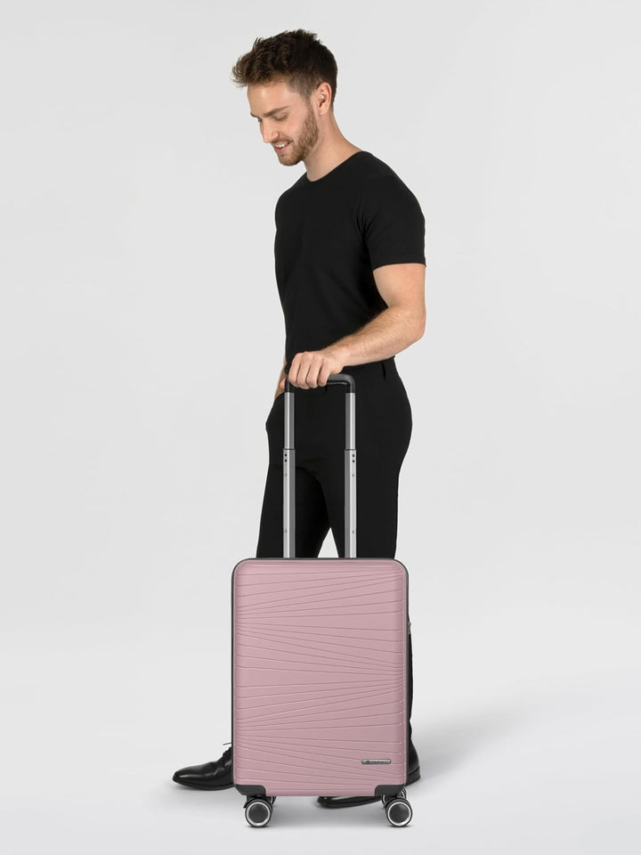 Dallas 3.0 Hartschalen-Koffer klein | Trolley ausgestattet mit 4 Rollen, TSA-Schloss, Innenfächer |