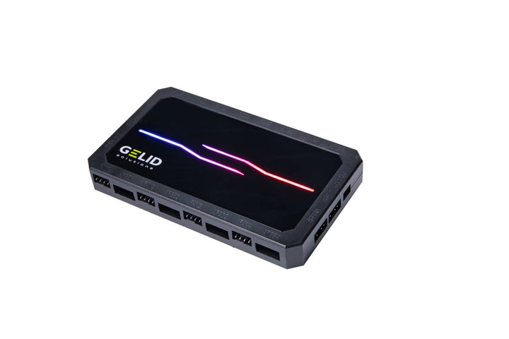 Gelid Solutions Amber 8 Pro steuert bis zu 8 Lüfter, 10 LED-Streifen oder andere adressierbare RGB (