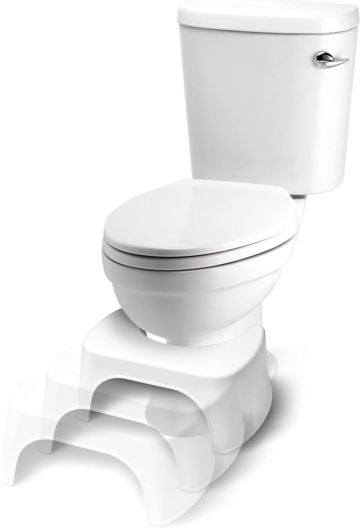 Well Care Toilettenhocker - WC Hocker fur Erwachsene - Hergestellt aus Recyceltem Kunststoff - Kloho