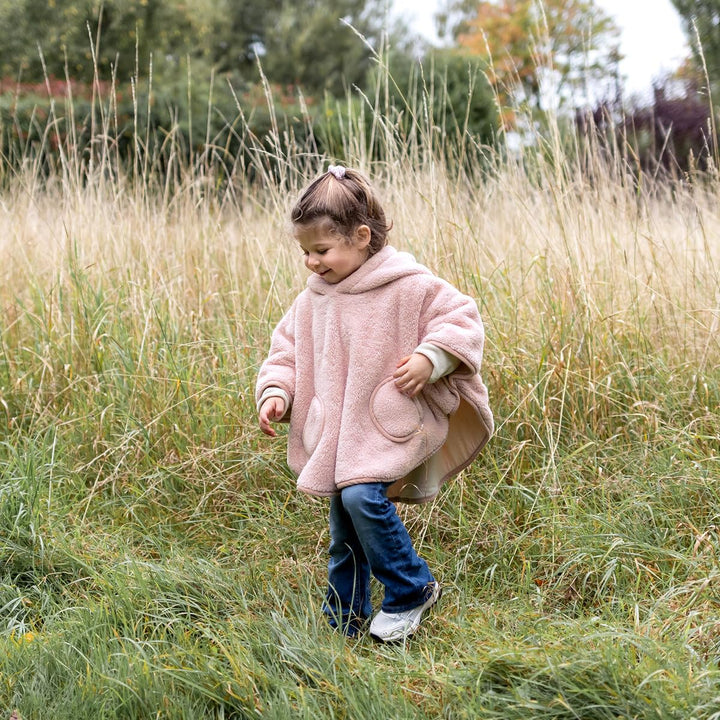BEMINI Reiseponcho Softy + jersey Blush