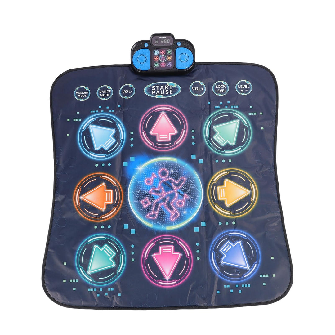 LED Tanzmatte, Interaktives Multi-Level Challenge Spiel, Kinder Spielzeug Tragbar, for Zuhause Schul