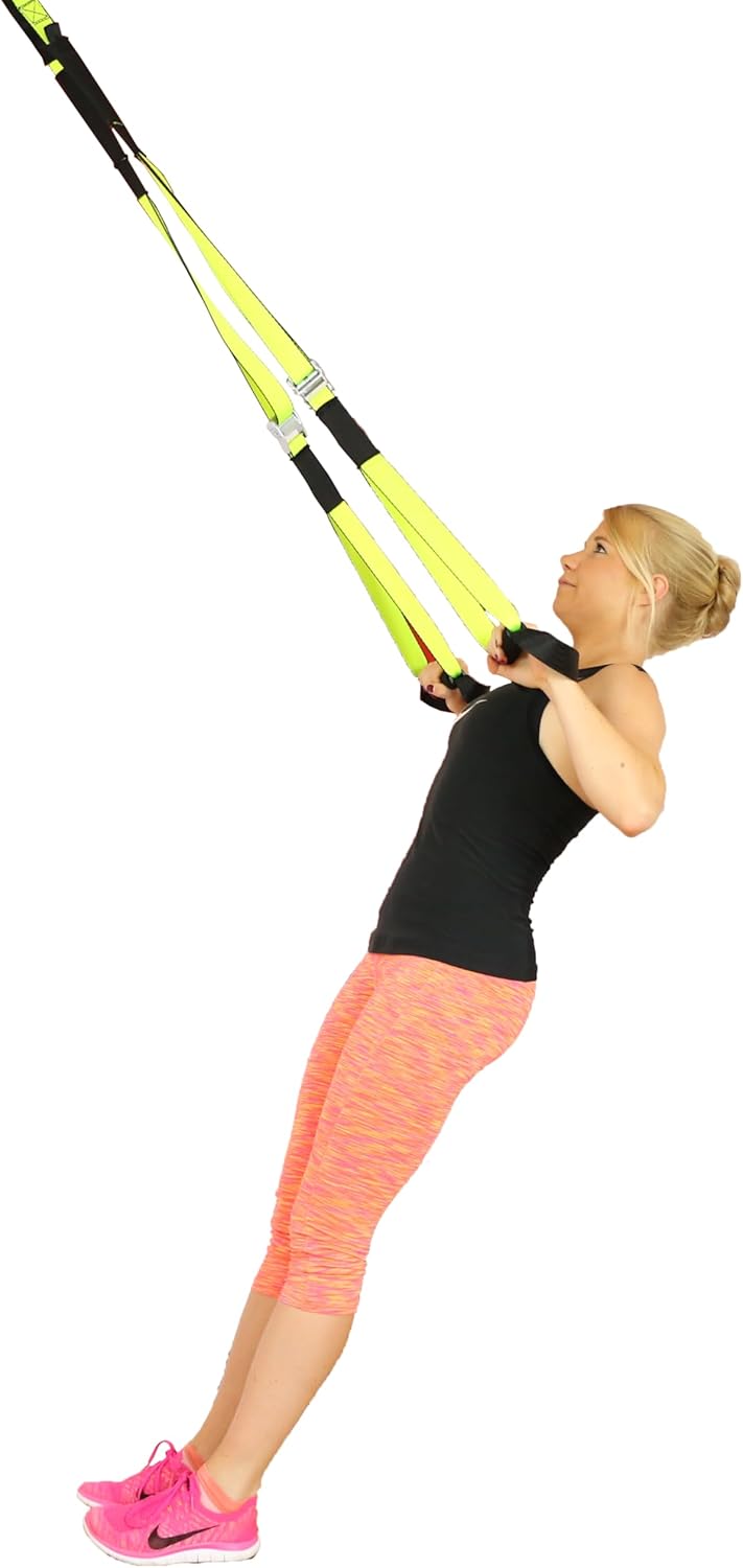 Premium Sling-Trainer/Schlingentrainer mit Tür-Anker/In- & Outdoor/Made-in-Germany