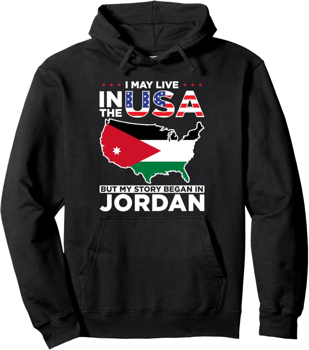 Jordanische Wurzeln Jordanisches Erbe Stolze Jordanier Pullover Hoodie