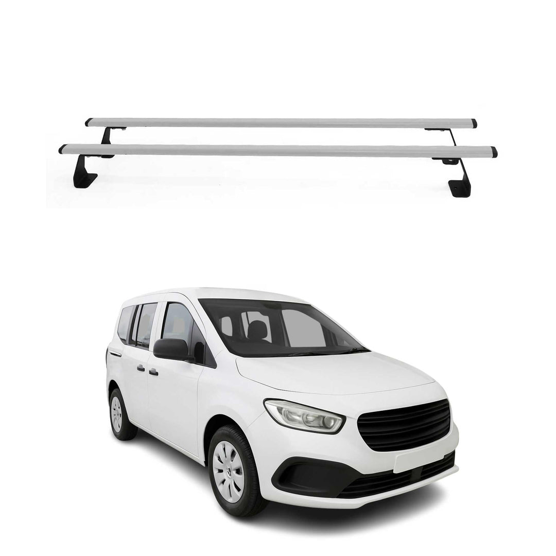 OMAC Heavy Duty Dachträger Querträger kompatibel mit Mercedes Citan W420 2021-2026 – 2 Stangen – Sta