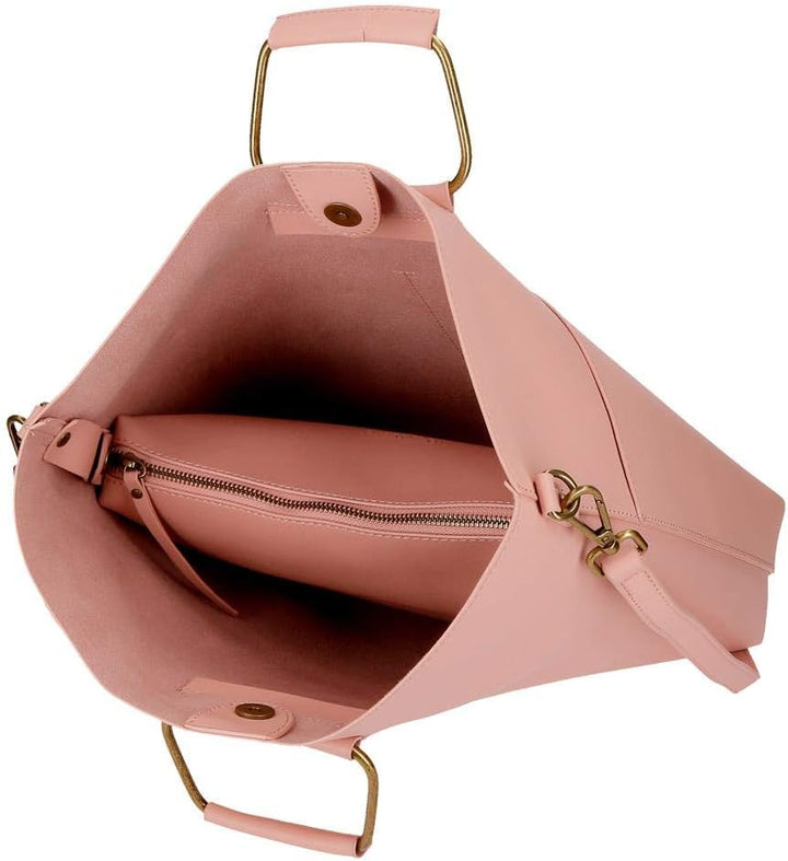 Pepe Jeans Umhängetasche Bag Shopper Griff Rosa, Bag Shopper Griff Rosa