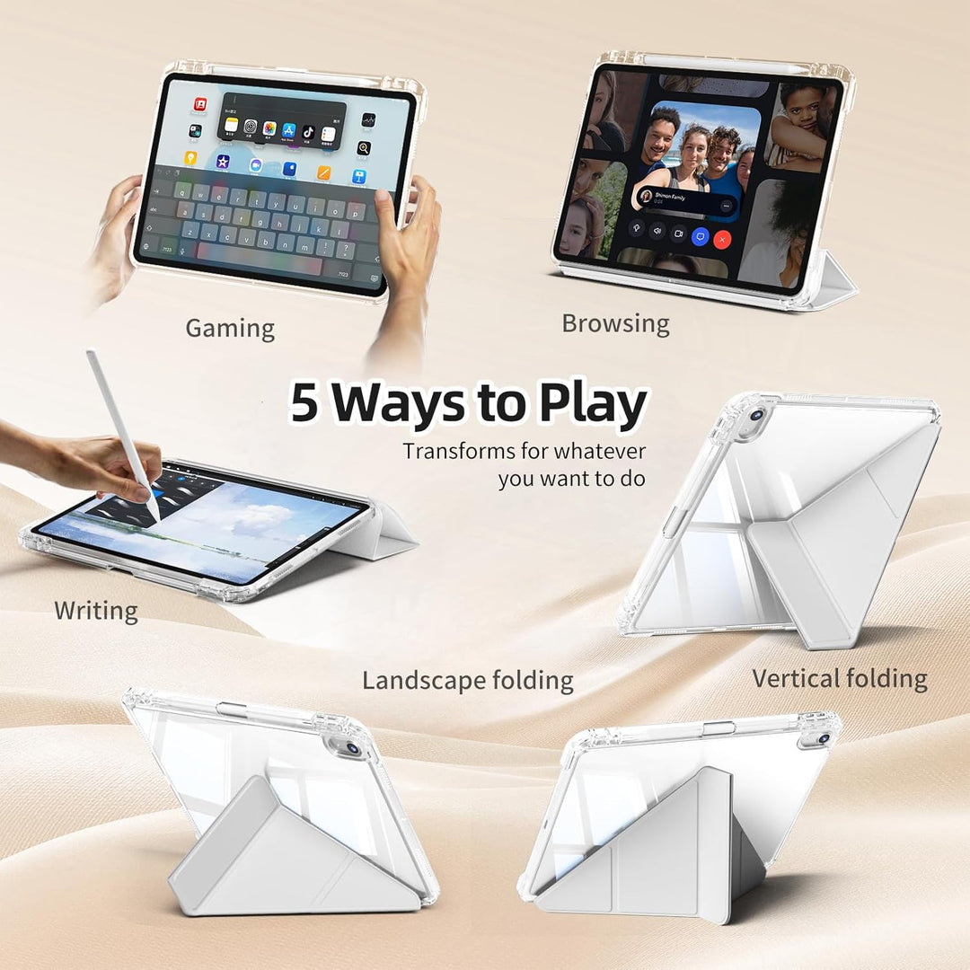 Hülle für iPad 11. Generation (A16) 11 Zoll 2025, iPad 10. Generation 10,9 Zoll 2022 mit Stifthalter