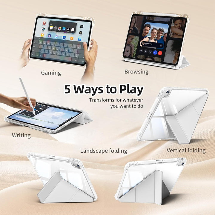 Hülle für iPad 11. Generation (A16) 11 Zoll 2025, iPad 10. Generation 10,9 Zoll 2022 mit Stifthalter