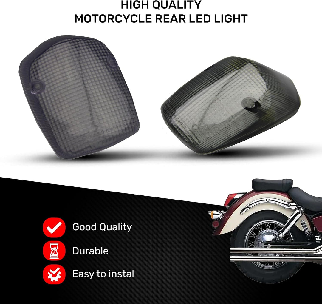 aVDB-moto LED Bremslicht kompatibel mit HONDA Shadow ACE 750 2002-2003, Shadow SABRE 1100 2000-2008,