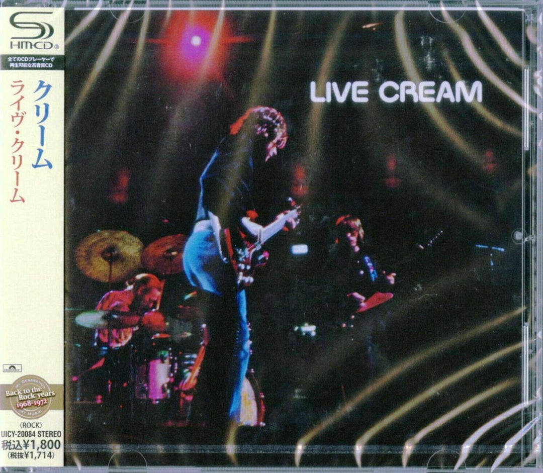 Live Cream, Audio-CD