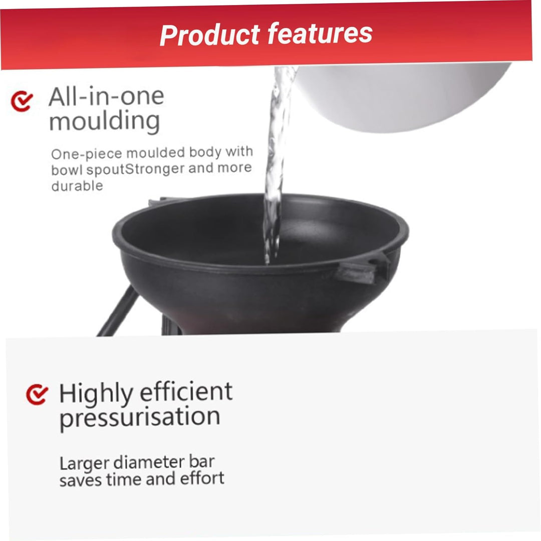 Tragbare Dusche, tragbare Campingschauer, 5L mit 10 Modi Sprayer Head und 9, 84 Fuss für Garten Pick