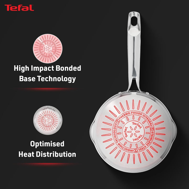 TEFAL DUETTO+ G7192355 Saucepan Round Edelstahl
