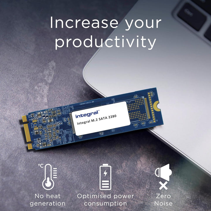 Integral 128GB M.2 SATA III 2280 Interne SSD, bis zu 480MB/s Lesen 400MB/s Schreiben 128GB M.2 2280