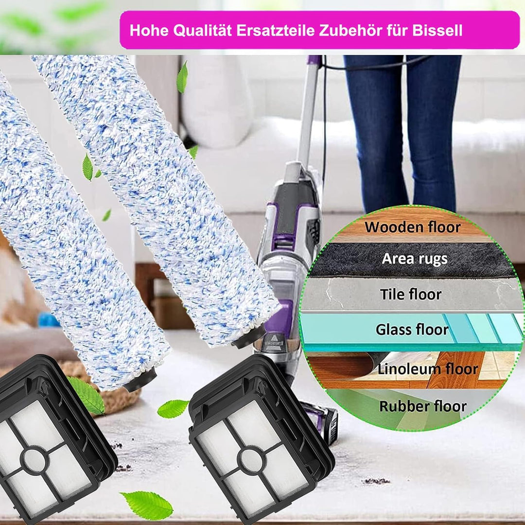 Ersatzteile Zubehör für Bissell CrossWave 17132, 1785, 2551, 2225N, 25821, 2519, 2582N, Ersatz 1926