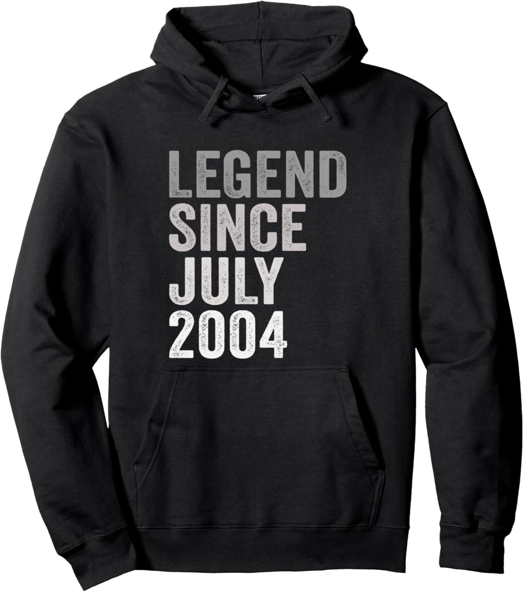 Legende seit Juli 2004 Geburtstag Monat und Jahr Pullover Hoodie