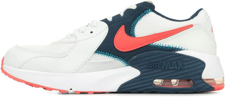 Nike Herren Air Max Excee Sneaker 31.5 EU Summit White Bright Crimson, 31.5 EU Summit White Bright C