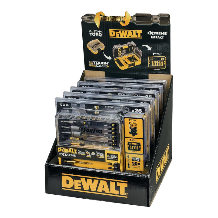 DEWALT Bohrer-Bit-Set 25-tlg. schlagf. HSS-G