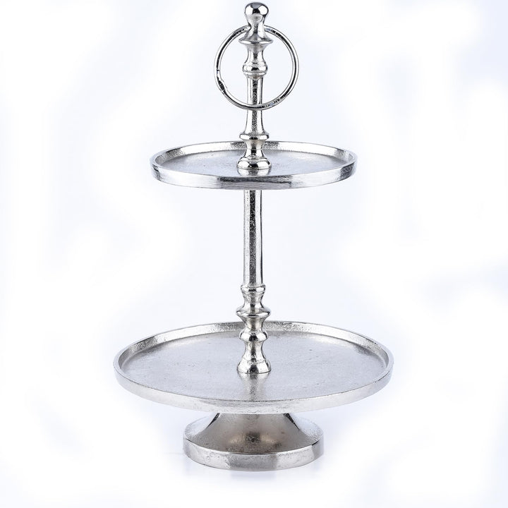 Marrakesch Orient & Mediterran Interior Etagere Annika (2-Etagen Etagere rund 34cm), 2-Etagen Etager