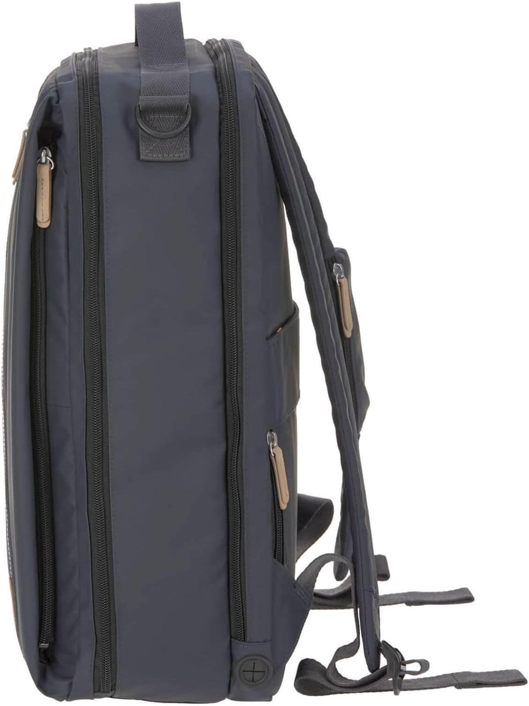 LÄSSIG Baby Wickelrucksack mit Wickelunterlage, Kinderwagenbefestigung, Flaschenwärmer wasserabweise