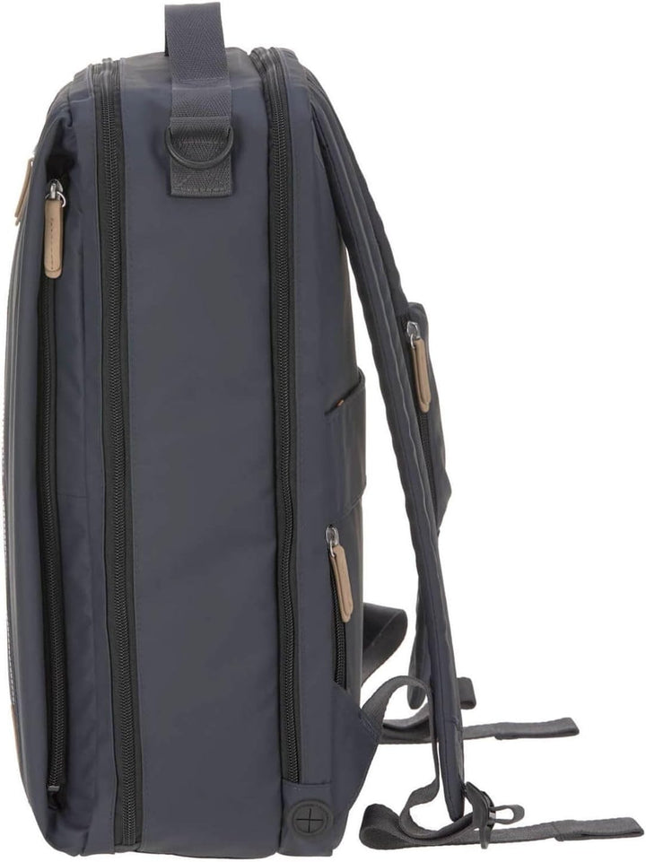 LÄSSIG Baby Wickelrucksack mit Wickelunterlage, Kinderwagenbefestigung, Flaschenwärmer wasserabweise