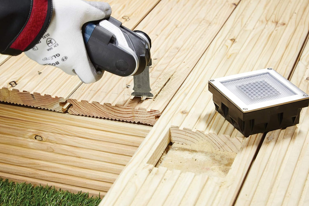 Bosch Professional 7 tlg. Starlock Tauchsägeblatt/Segmentsägeblatt Set (für Holz und Metall, Zubehör