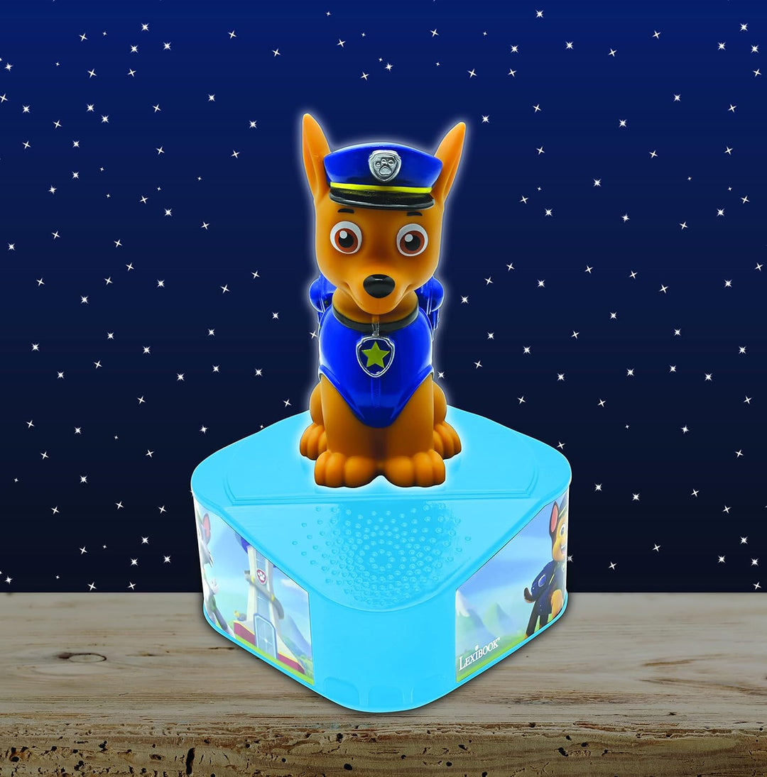 Lexibook BTD80PA PAW Patrol-Lautsprecher, Leuchtfigur, Bluetooth 5,0, Anschluss/USB Typ C, Paw Patro