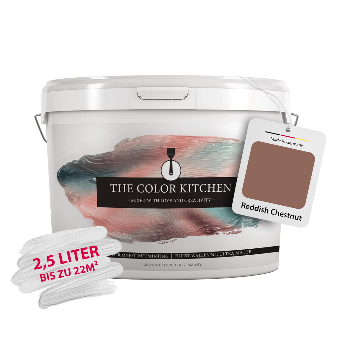 A.S. Création THE COLOR KITCHEN universelle Wandfarbe - Malerfarbe für Wohnräume und Arbeitszimmer -