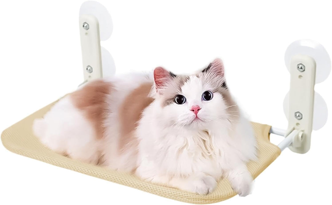 Katzensitz für Fenster, Katzenfensterbett,Katze Wandregale Fenster - Katzenhängematte für grosse Kat