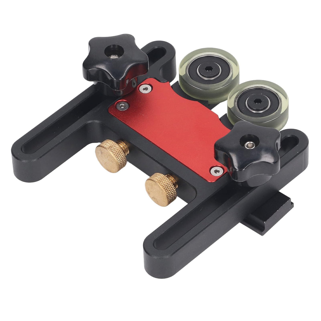 Andruckrolle für die Holzbearbeitung, Tischsägenrolle, Flexibles PU-Rad, Gute Stossdämpfung für Tisc