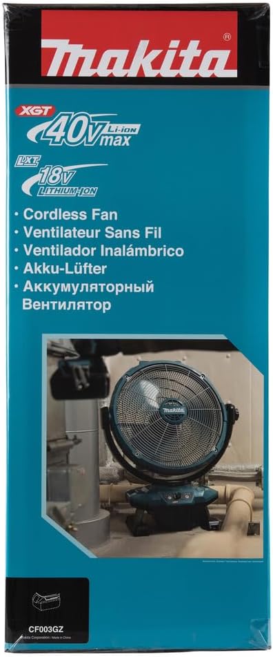 Makita CF003GZ Akku-Lüfter 40V max. (ohne Akku, ohne Ladegerät)