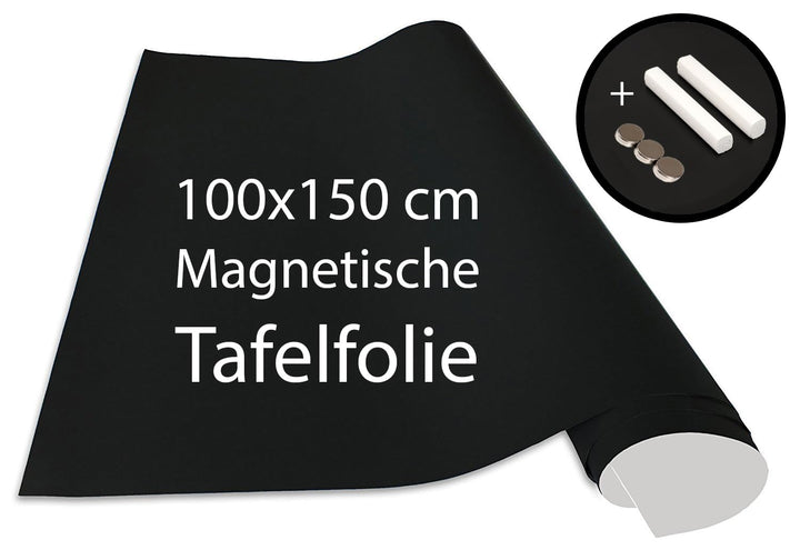 Cuadros Lifestyle Selbstklebende magnetische Tafelfolie 100x150 cm | Magnetisch | Vinyl- Kreidefolie